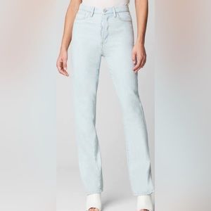 NWT Blank NYC The Cooper Long Slim Straight Jeans